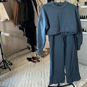 Zara blue matching set